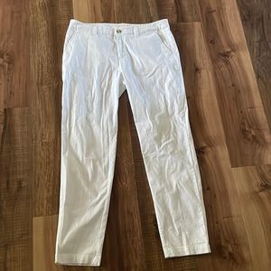 Maison Jules weekend casual size 6 white khakis pants